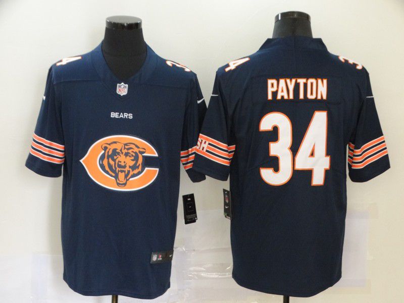 Men Chicago Bears #34 Payton Blue Nike Team logo fashion NFL Jersey->tampa bay buccaneers->NFL Jersey